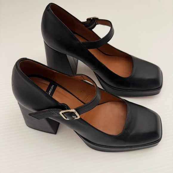 Anthropologie Angel Alarcon Ankle-Strap Heels Sz. 38 - Picture 8 of 14